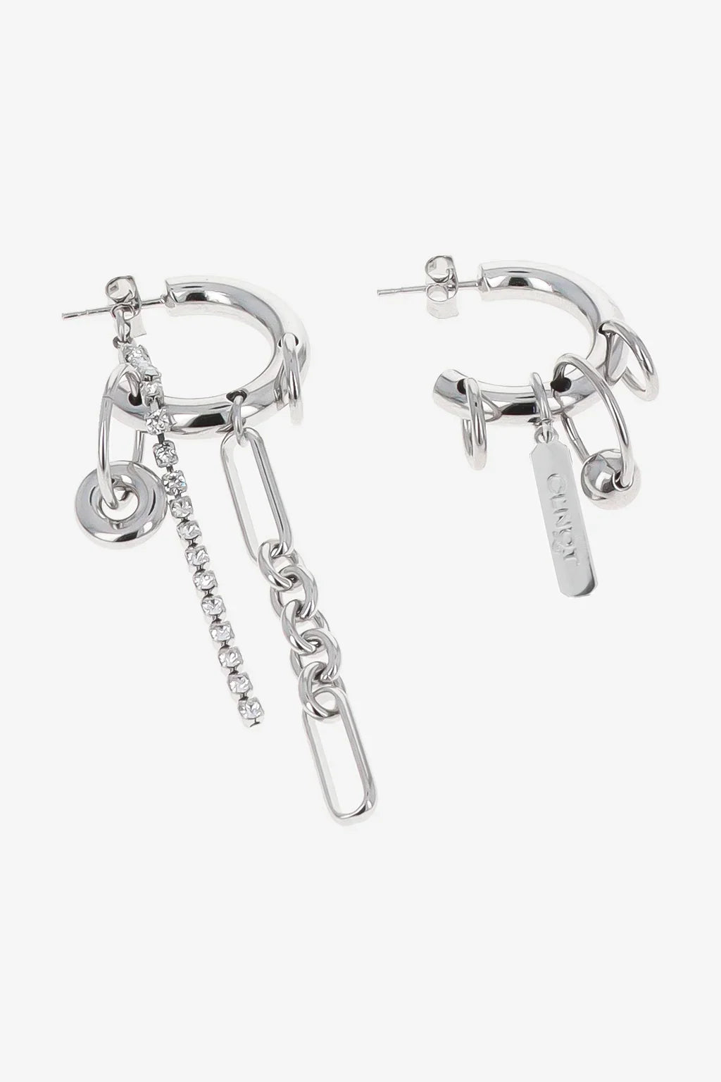 Justine Clenquet Iris Crystal Earrings