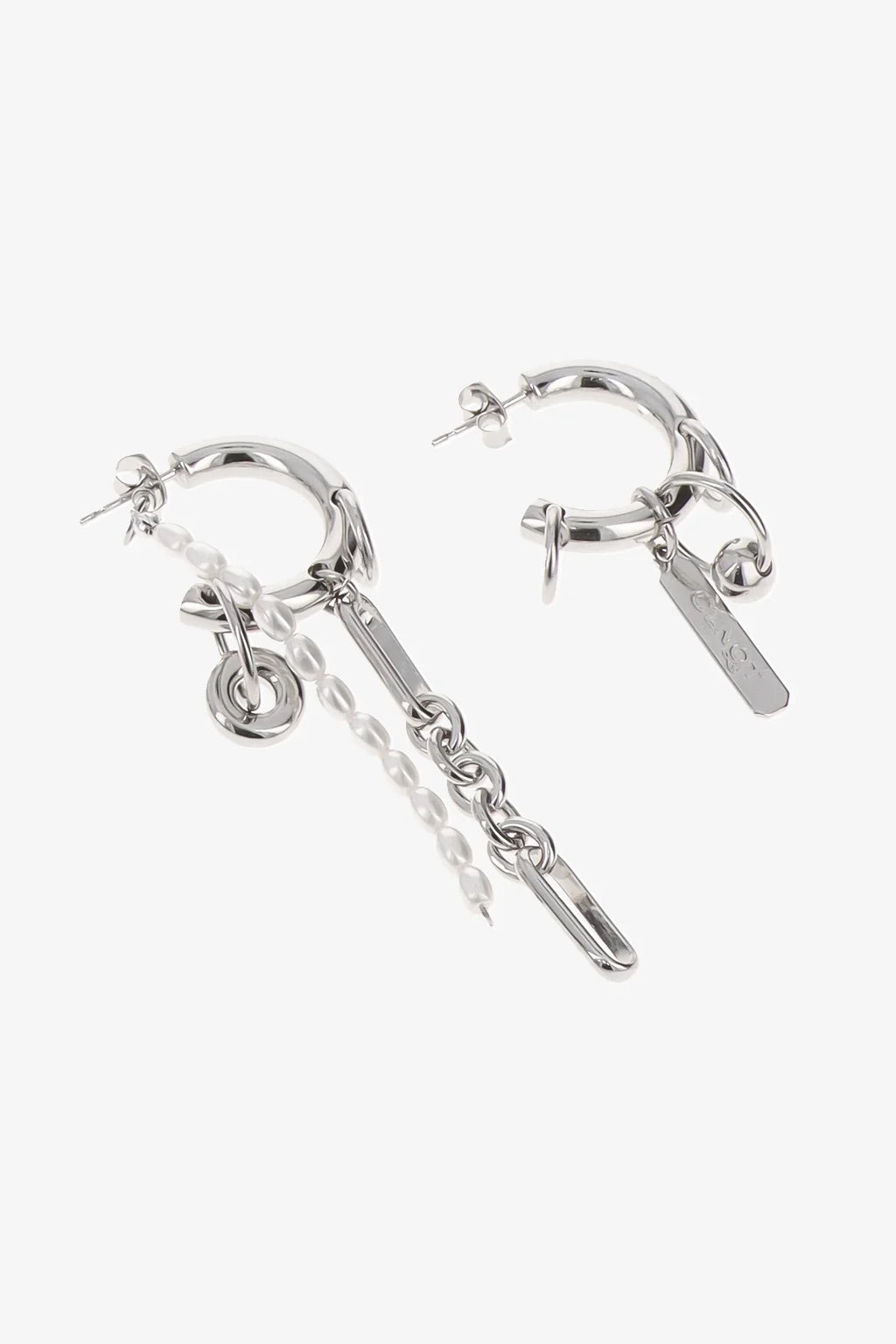 Justine Clenquet Iris Pearl Earrings
