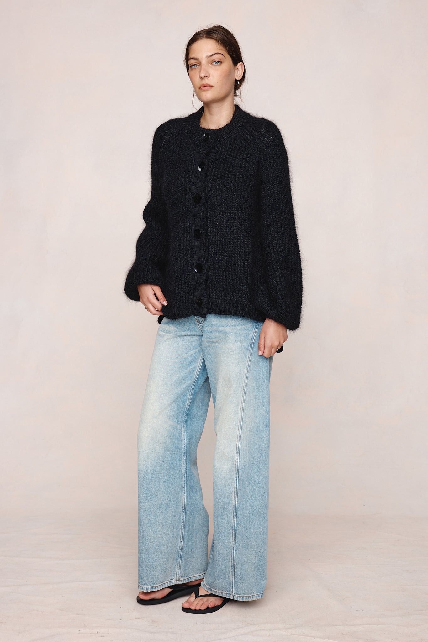 Marle Jasper Cardigan // Black