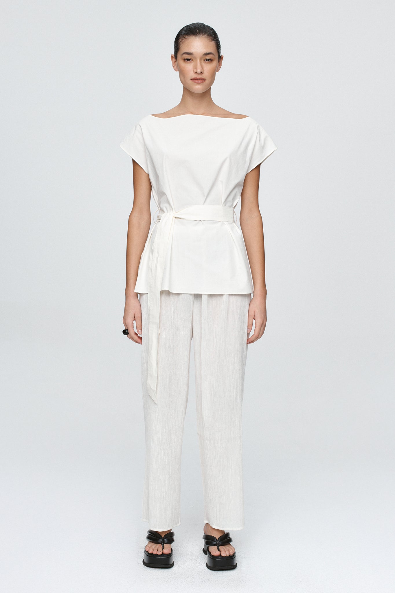 Marle Jude Top // Blanc