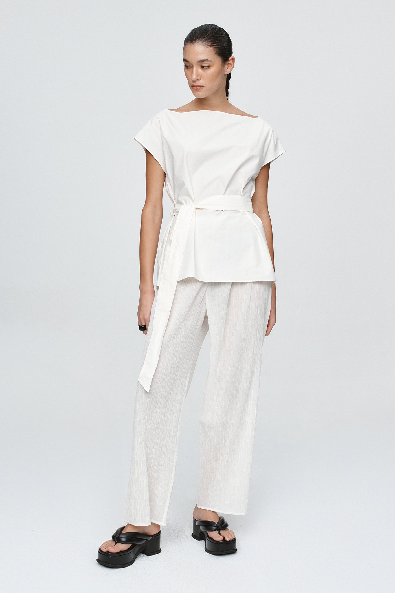 Marle Jude Top // Blanc