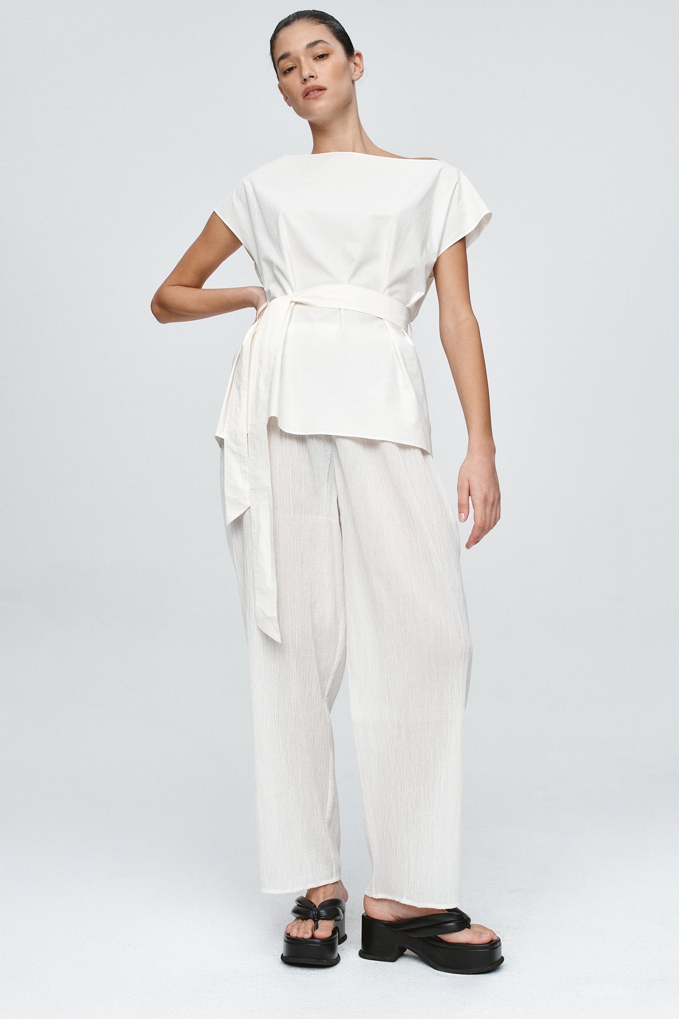 Marle Jude Top // Blanc