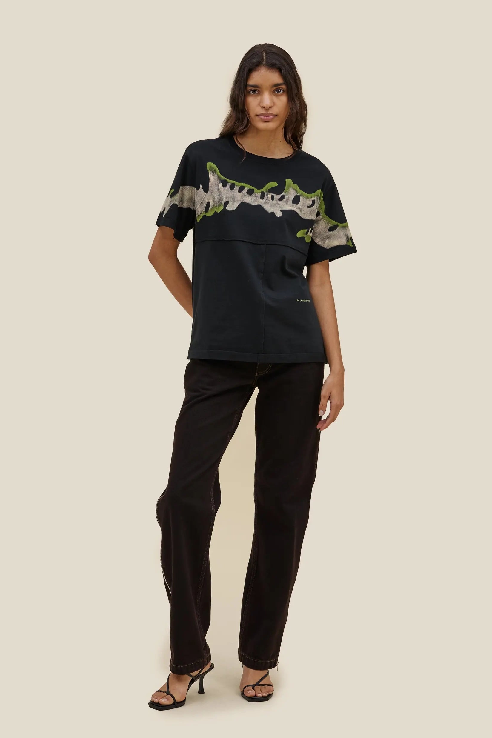 Eckhaus Latta Lapped Tee // Kelp