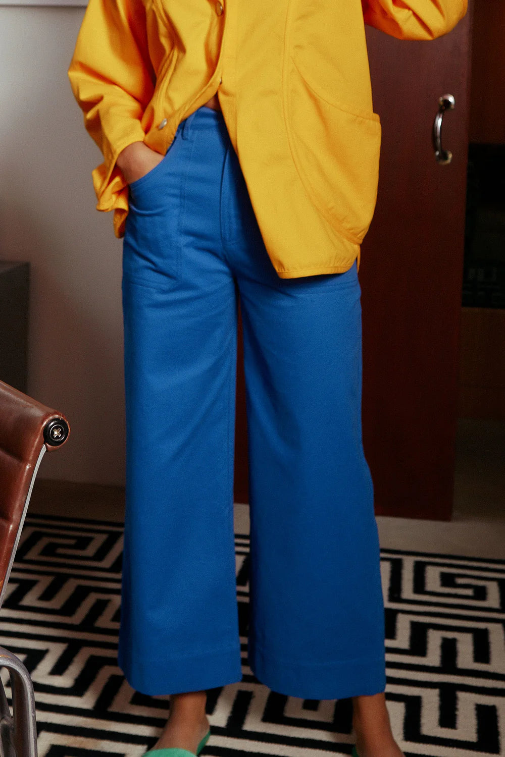 L.F. Markey Carpenter Trouser // Cobalt
