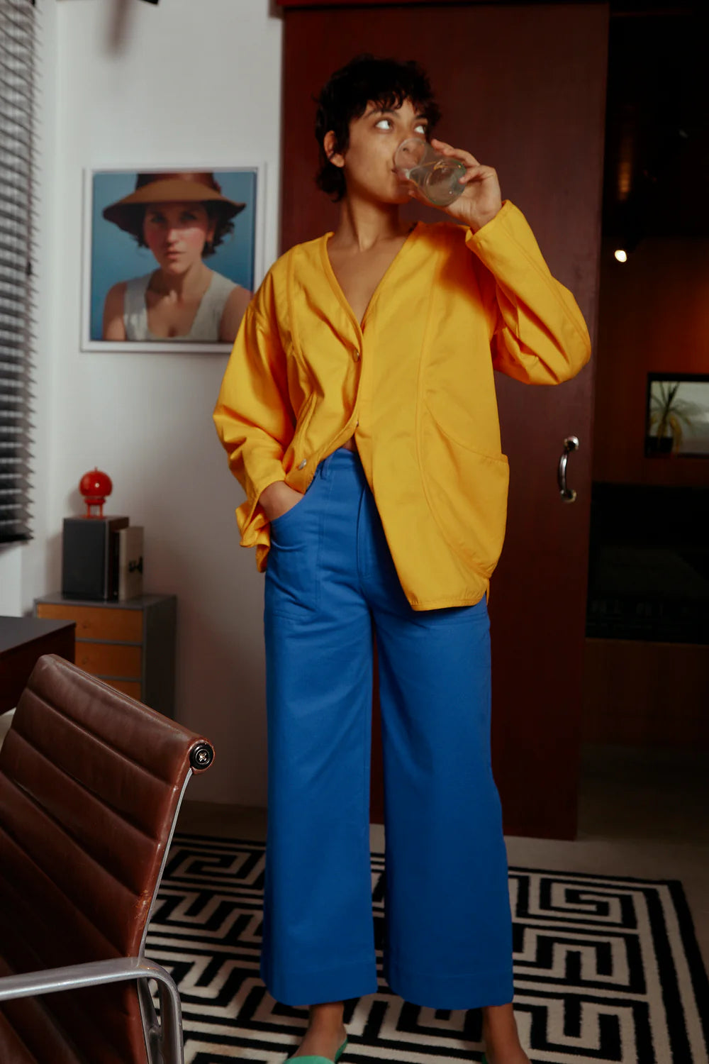 L.F. Markey Carpenter Trouser // Cobalt