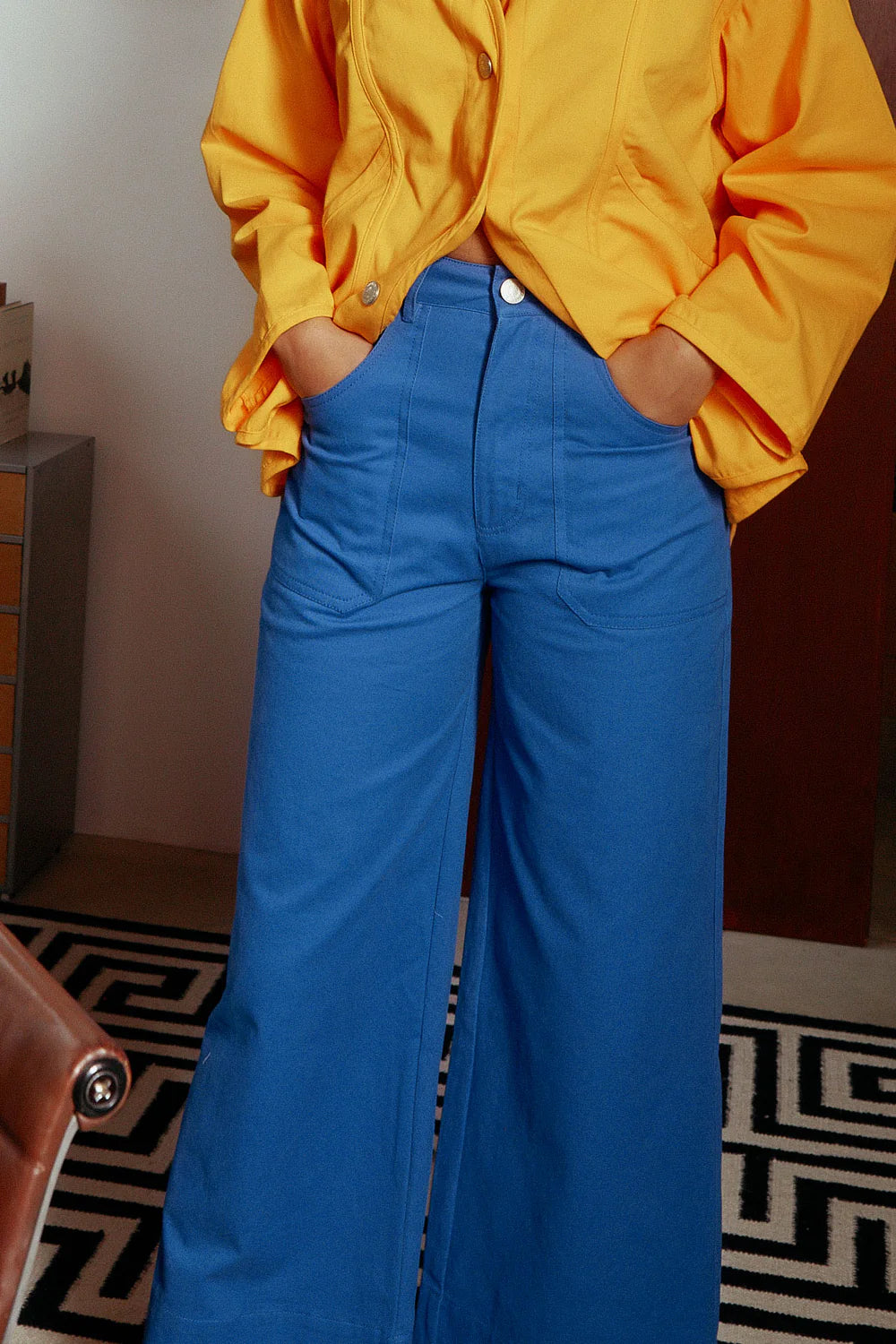 L.F. Markey Carpenter Trouser // Cobalt