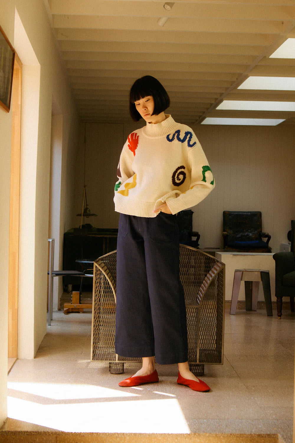 L.F. Markey Carpenter Trouser //  Navy