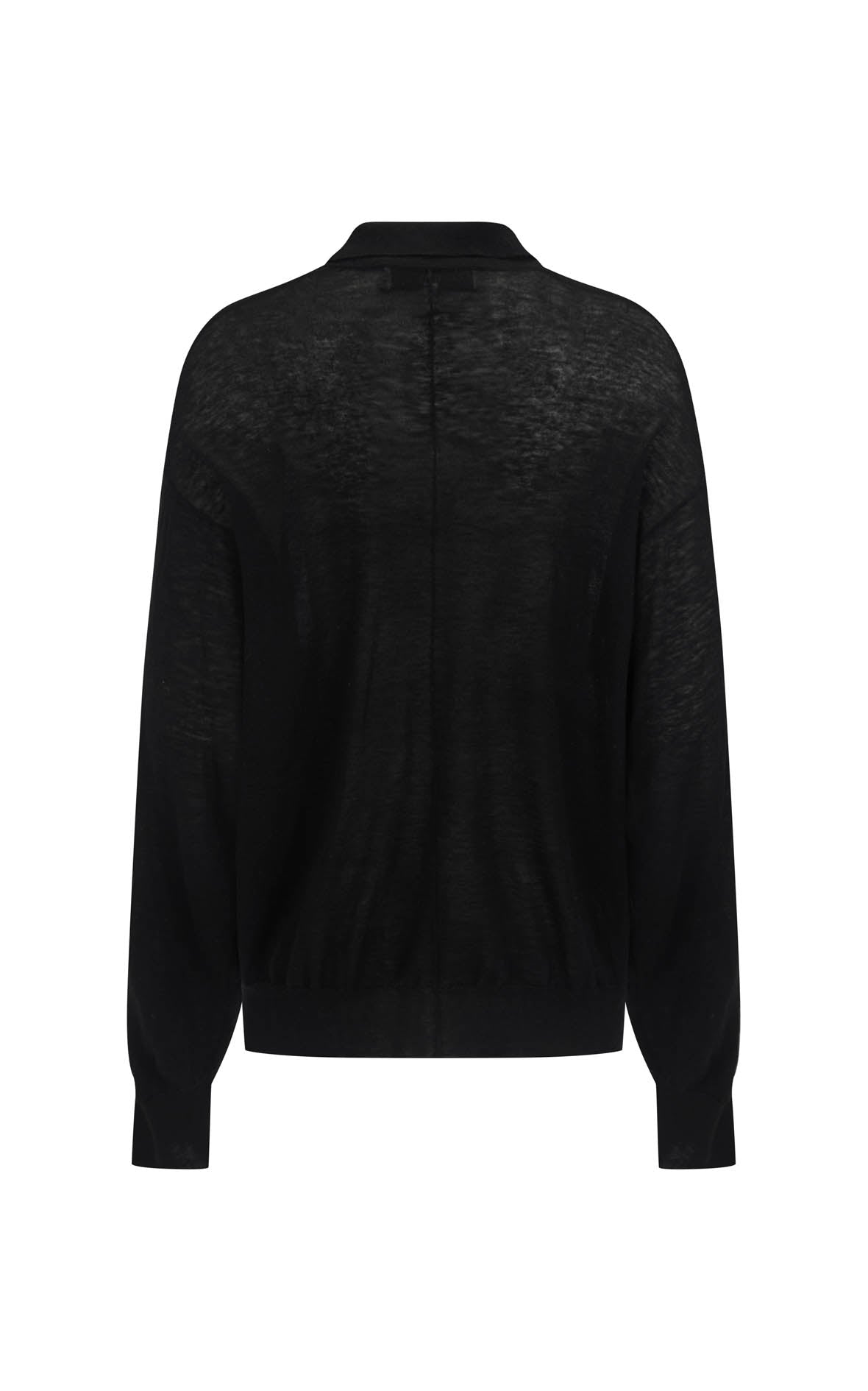Harris Tapper Long Sleeve Orwell Polo // Black