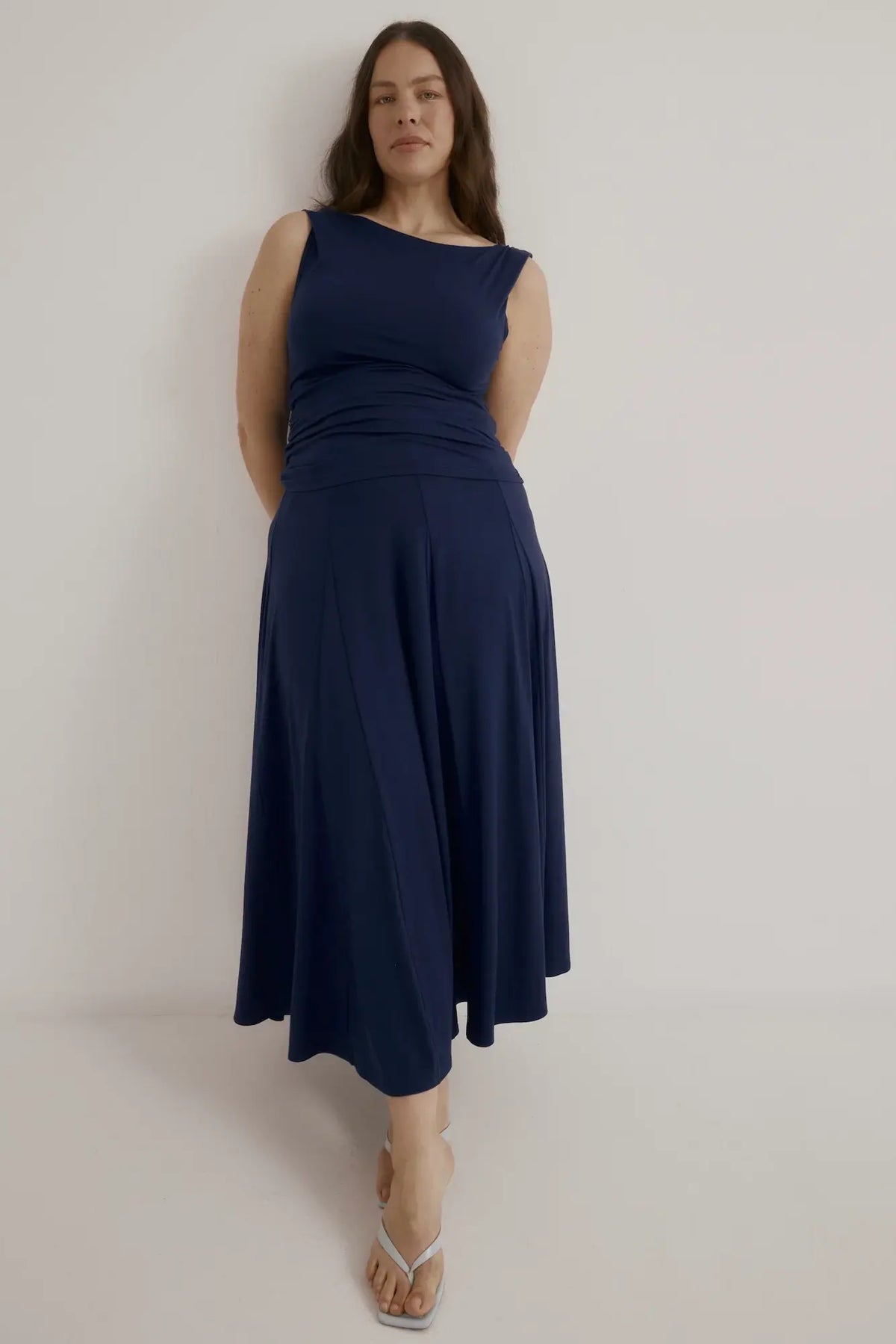 Dominique Healy Wilma Skirt // Indigo