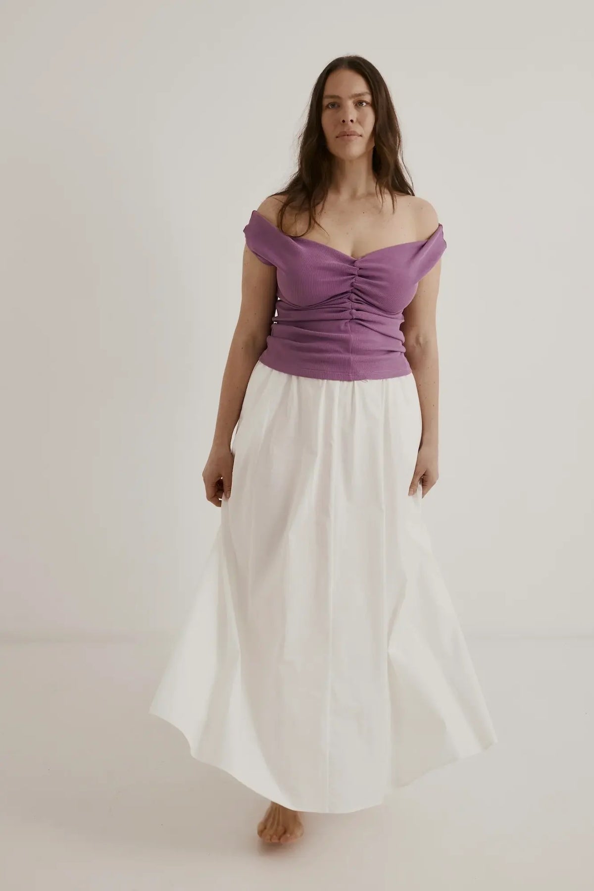 Dominique Healy Niveah Tee // Mauve