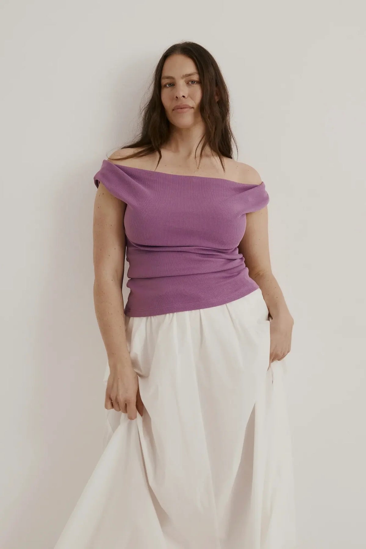 Dominique Healy Niveah Tee // Mauve