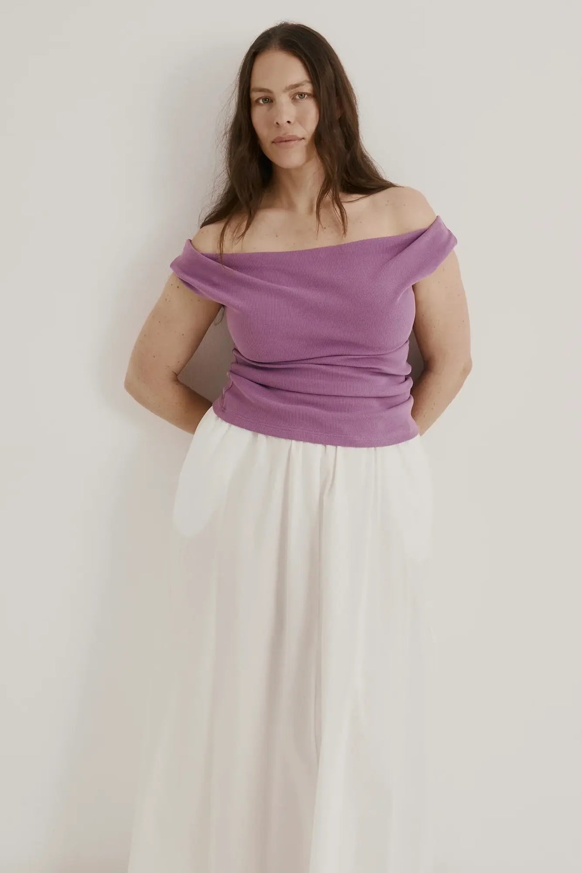 Dominique Healy Niveah Tee // Mauve