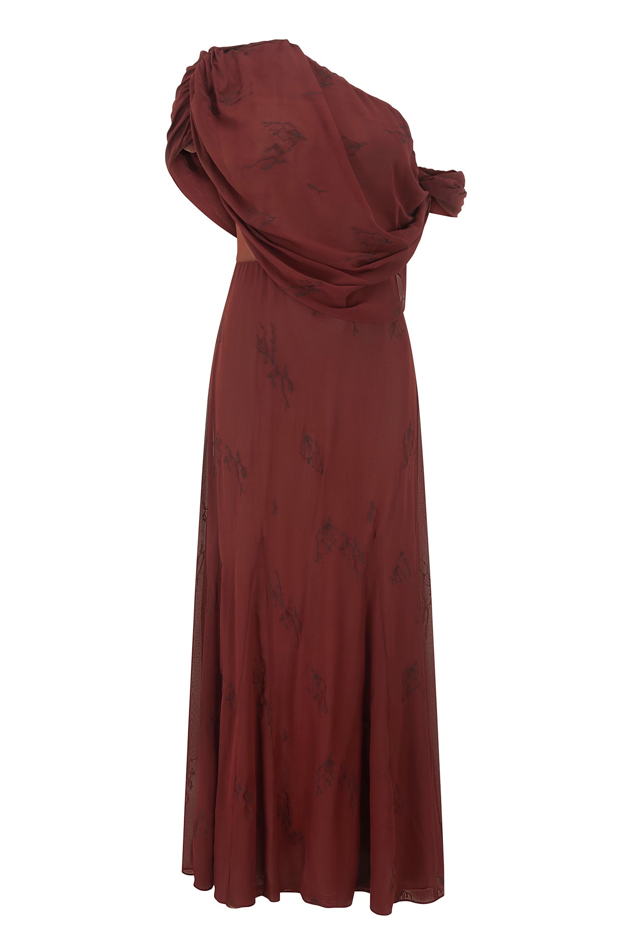 Harris Tapper Lucille Dress // Burgundy