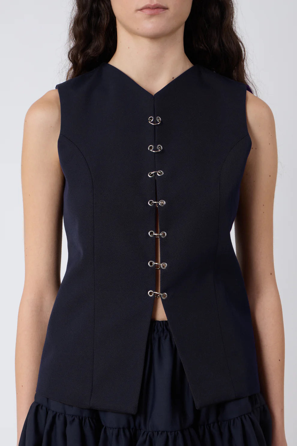 Catheclisma Macondo Vest // Navy