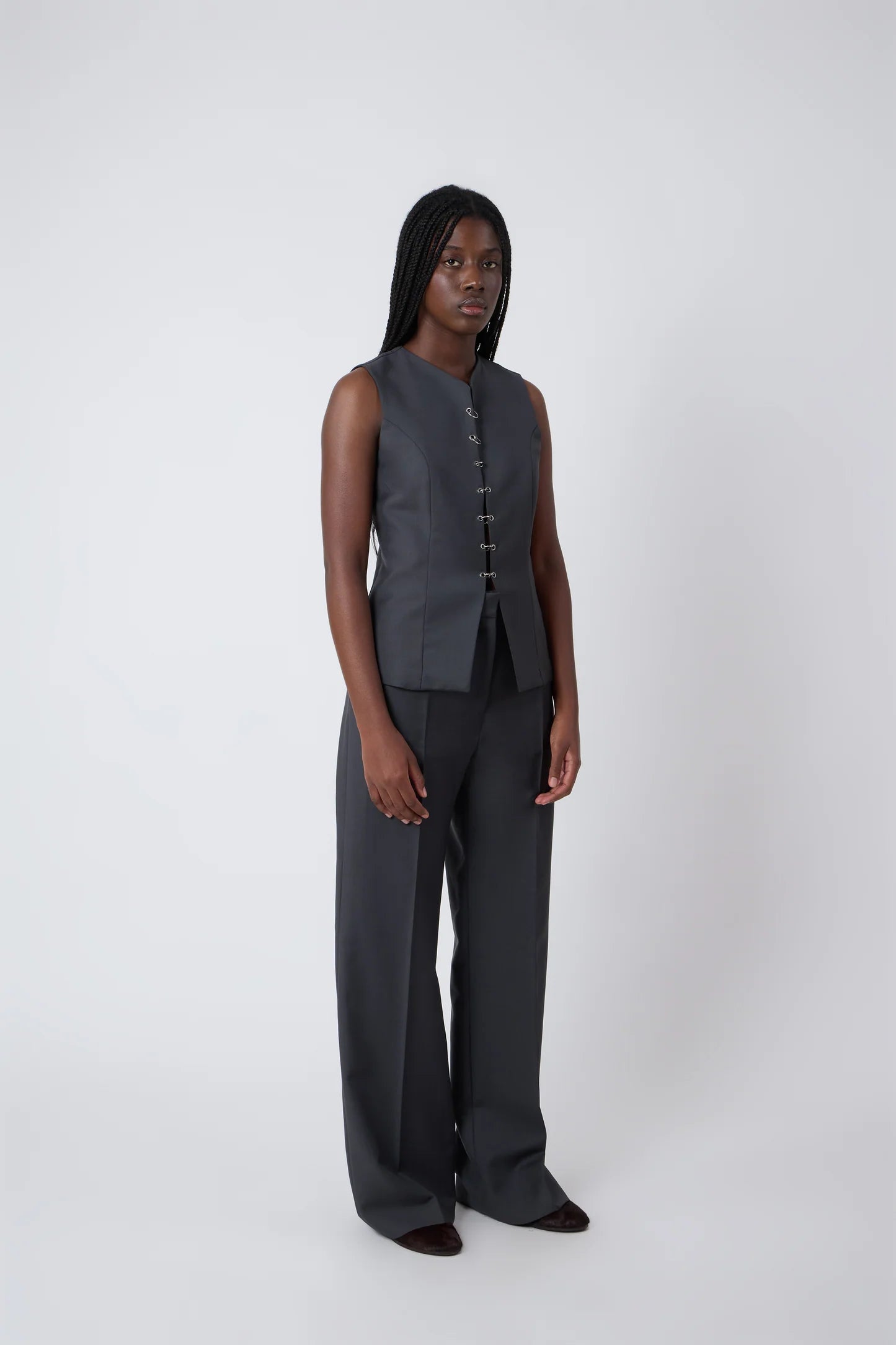 Catheclisma Macondo Vest // Grey