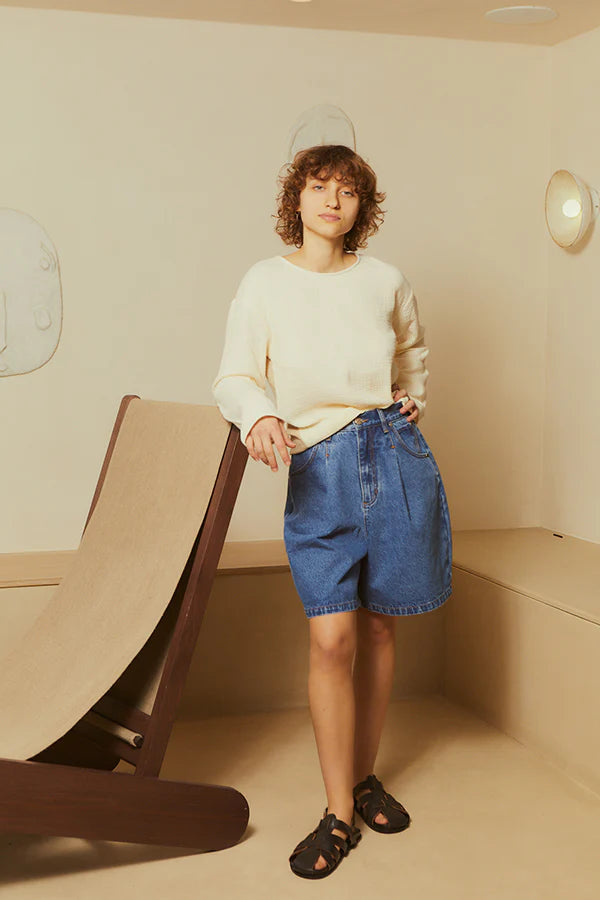 L. F. Markey Mason Shorts // Mid Blue