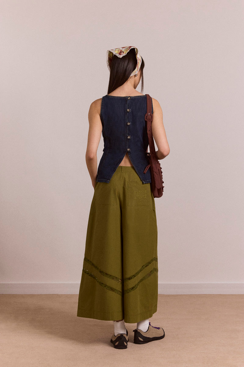 Damson Madder Maxime Top // Dark Indigo