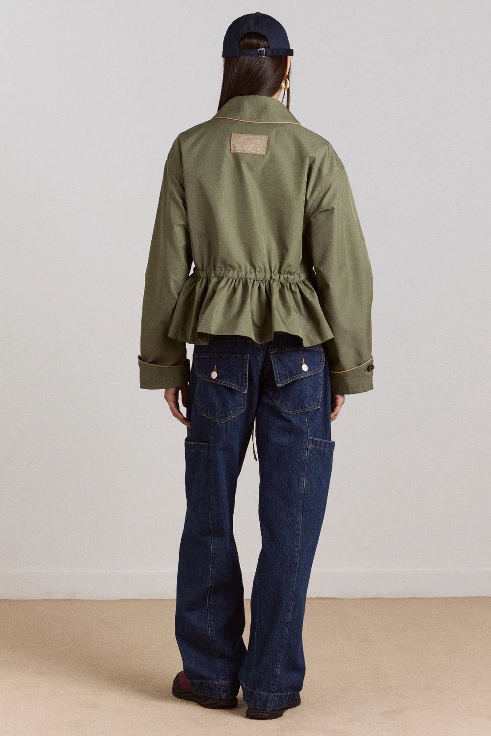 Damson Madder Myrtle Trench // Sage