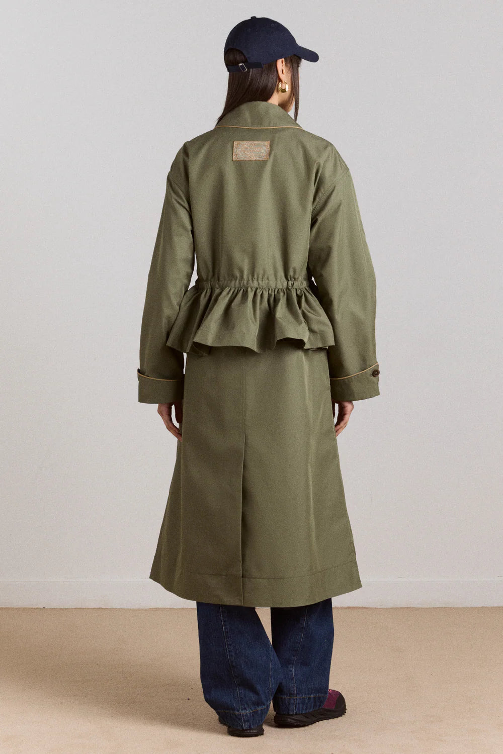 Damson Madder Myrtle Trench // Sage