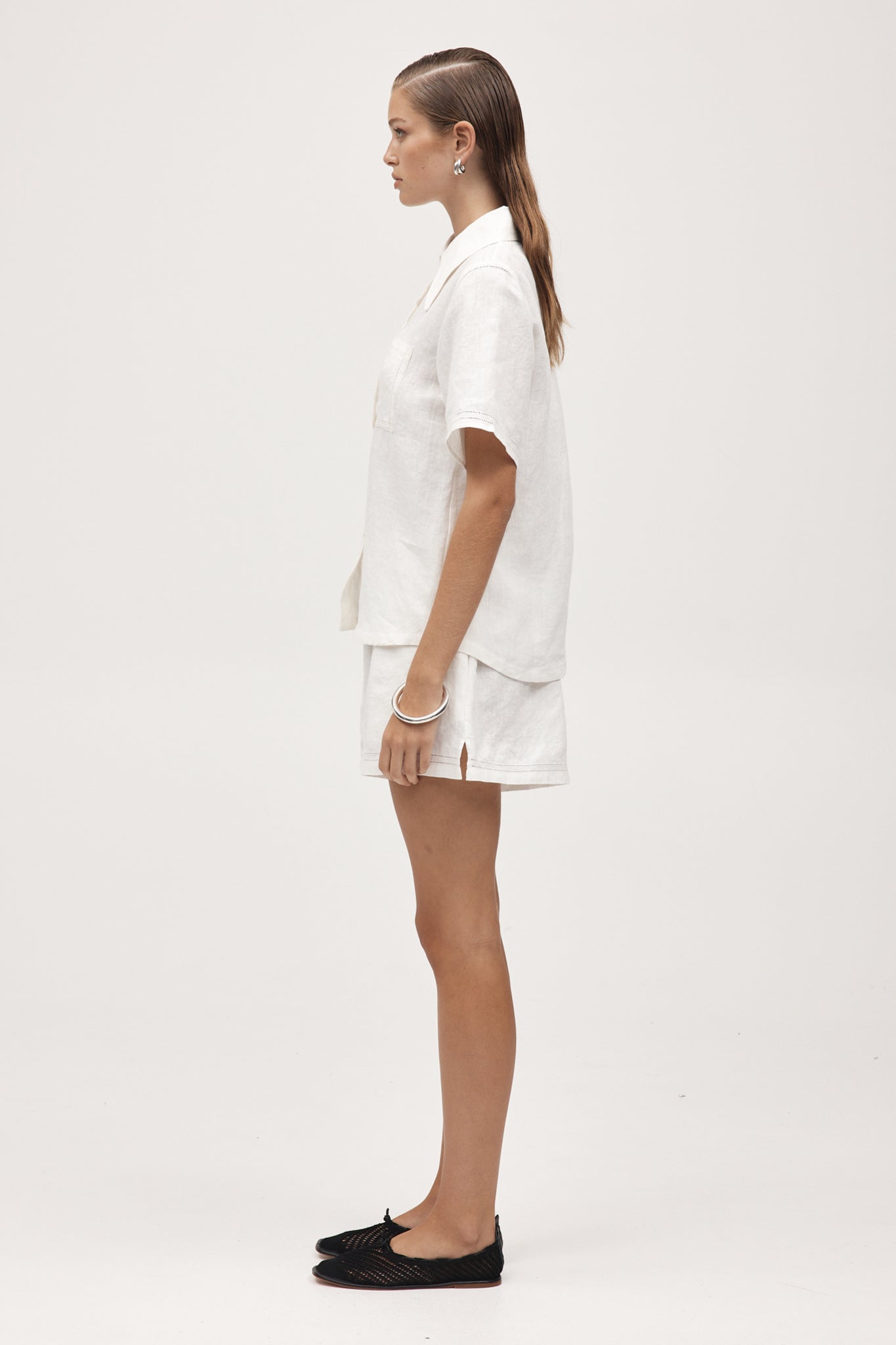 Marle Esme Short // Ivory