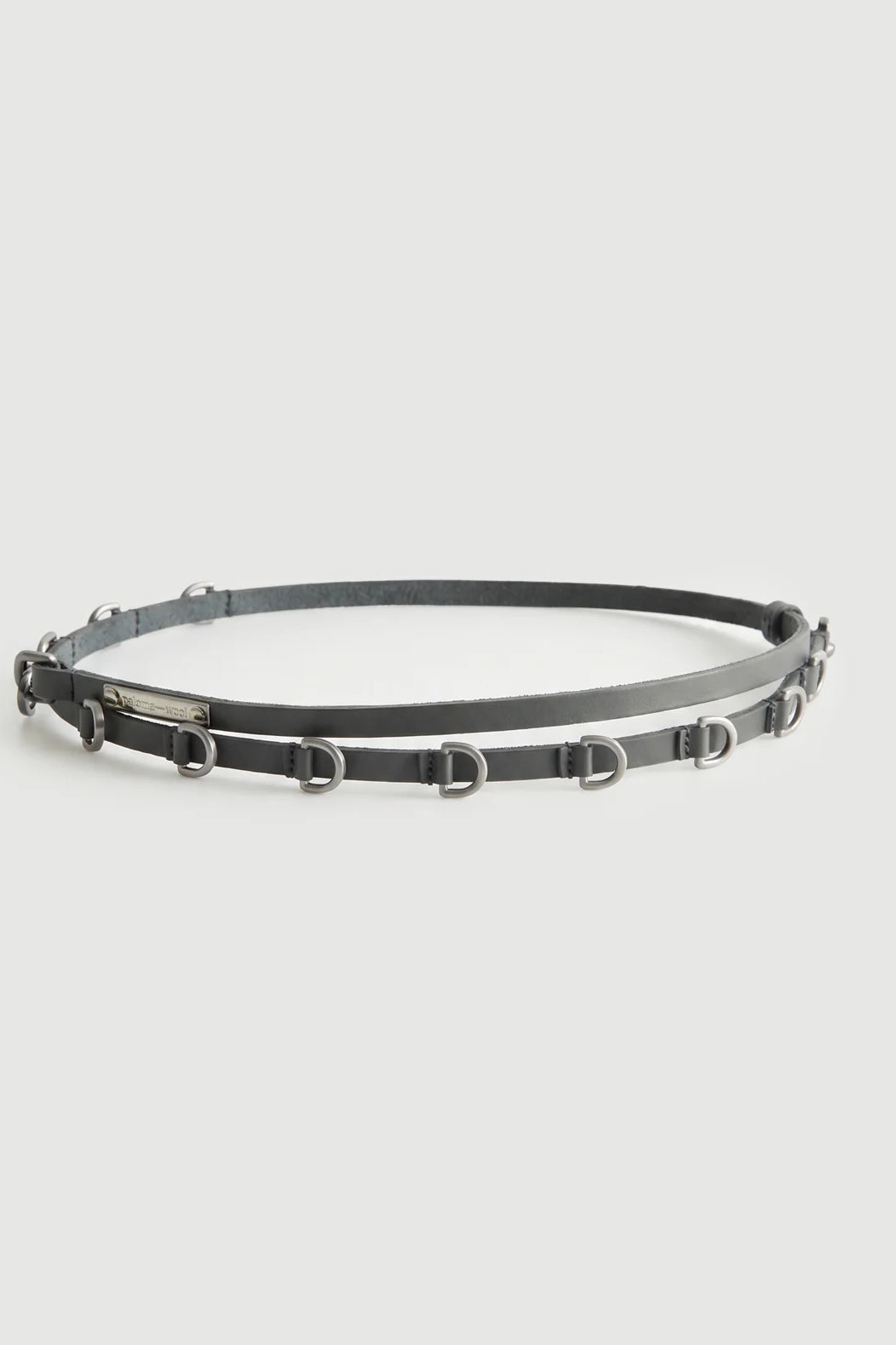 Paloma Wool Nora Belt // Greyish Blue