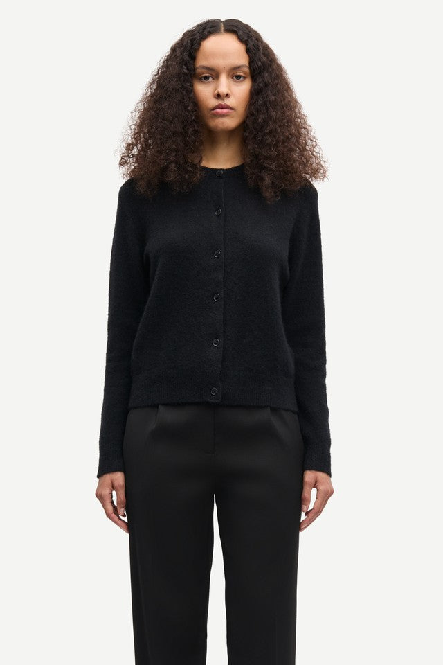 Samsøe Samsøe Nor Short Cardigan // Black