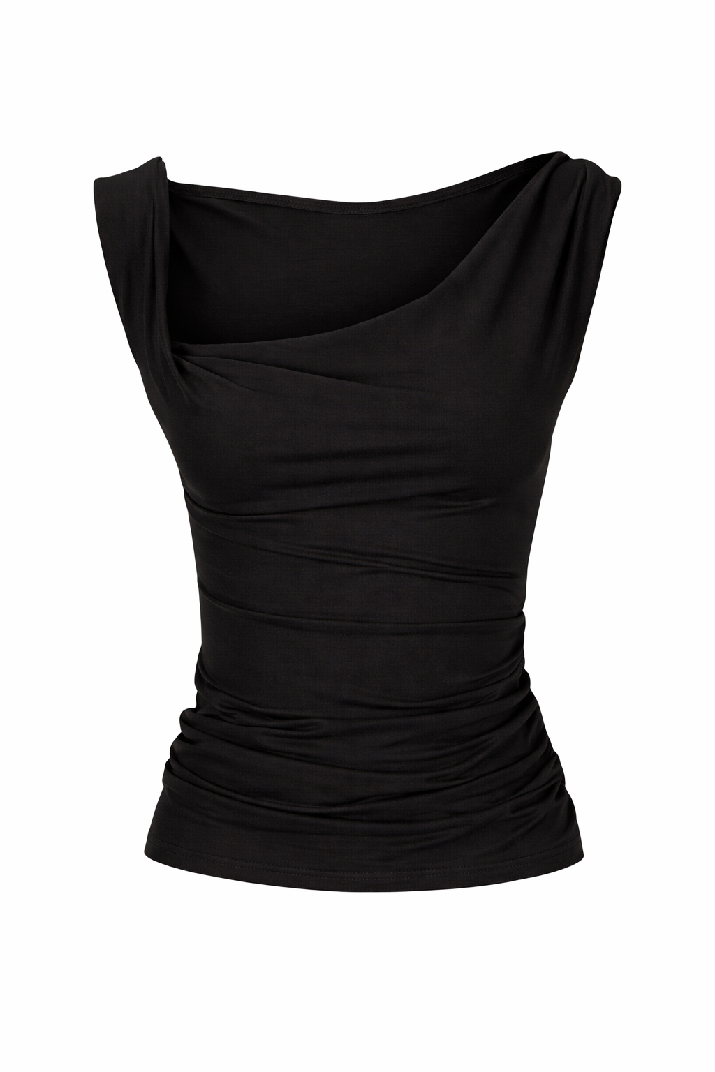 Dominique Healy Nevermind Singlet // Black