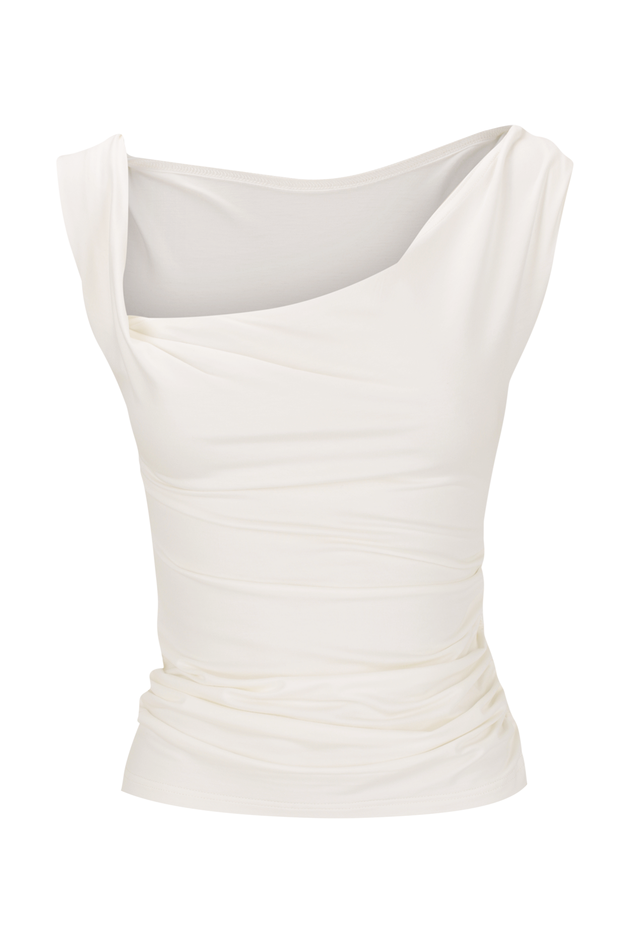 Dominique Healy Nevermind Singlet // White