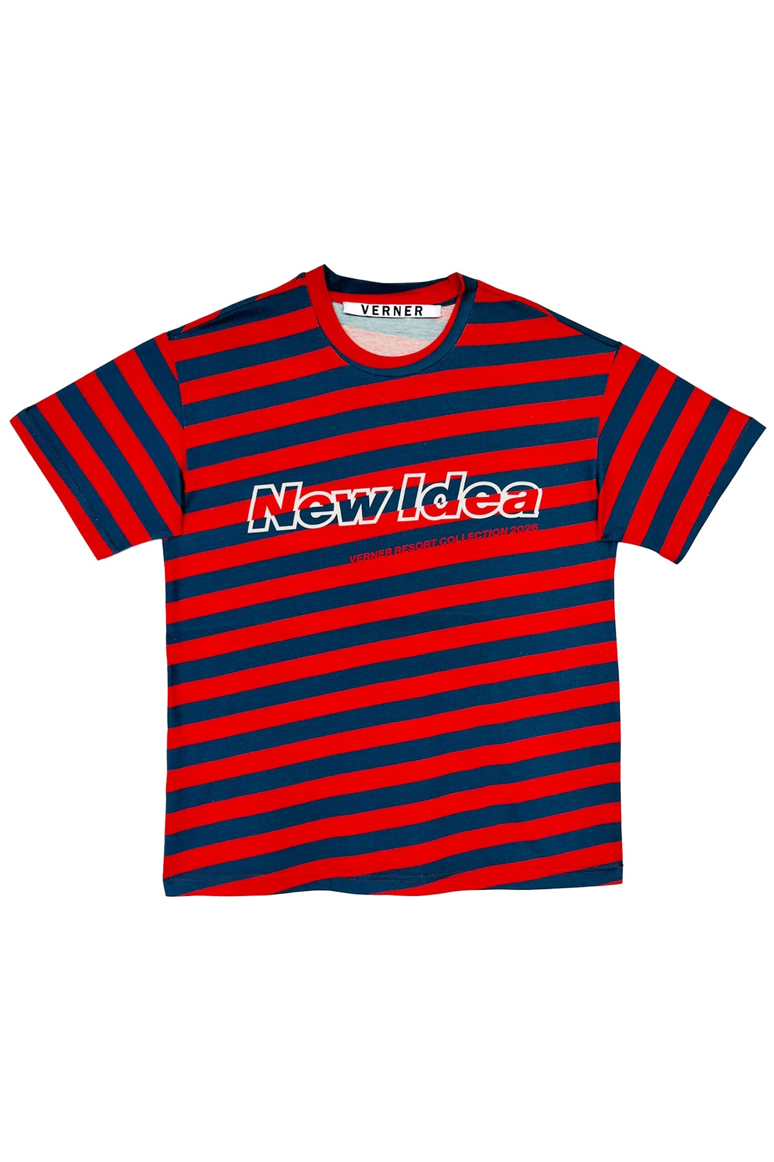 Verner New Idea Tee // Logo Stripe #1