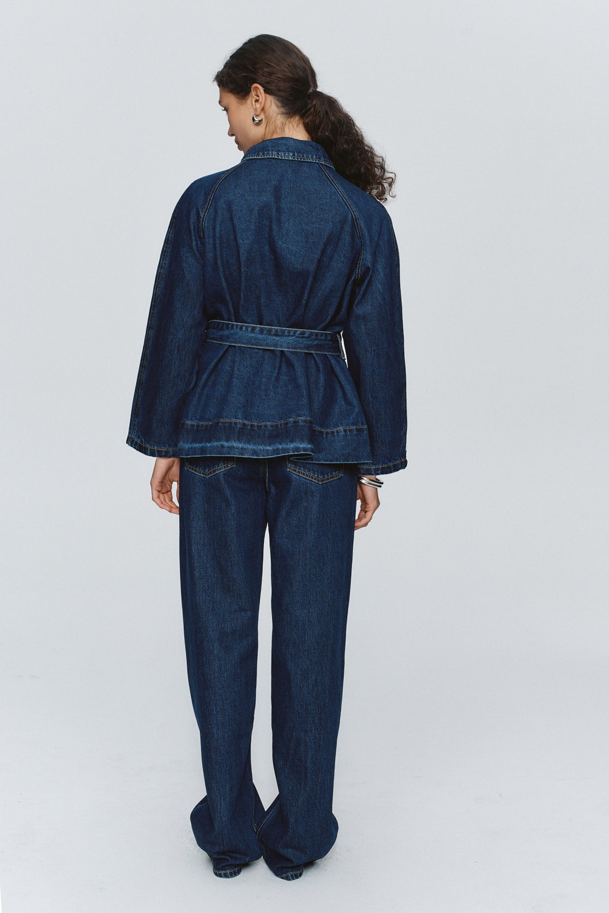 Marle Oda Jacket // Washed Indigo