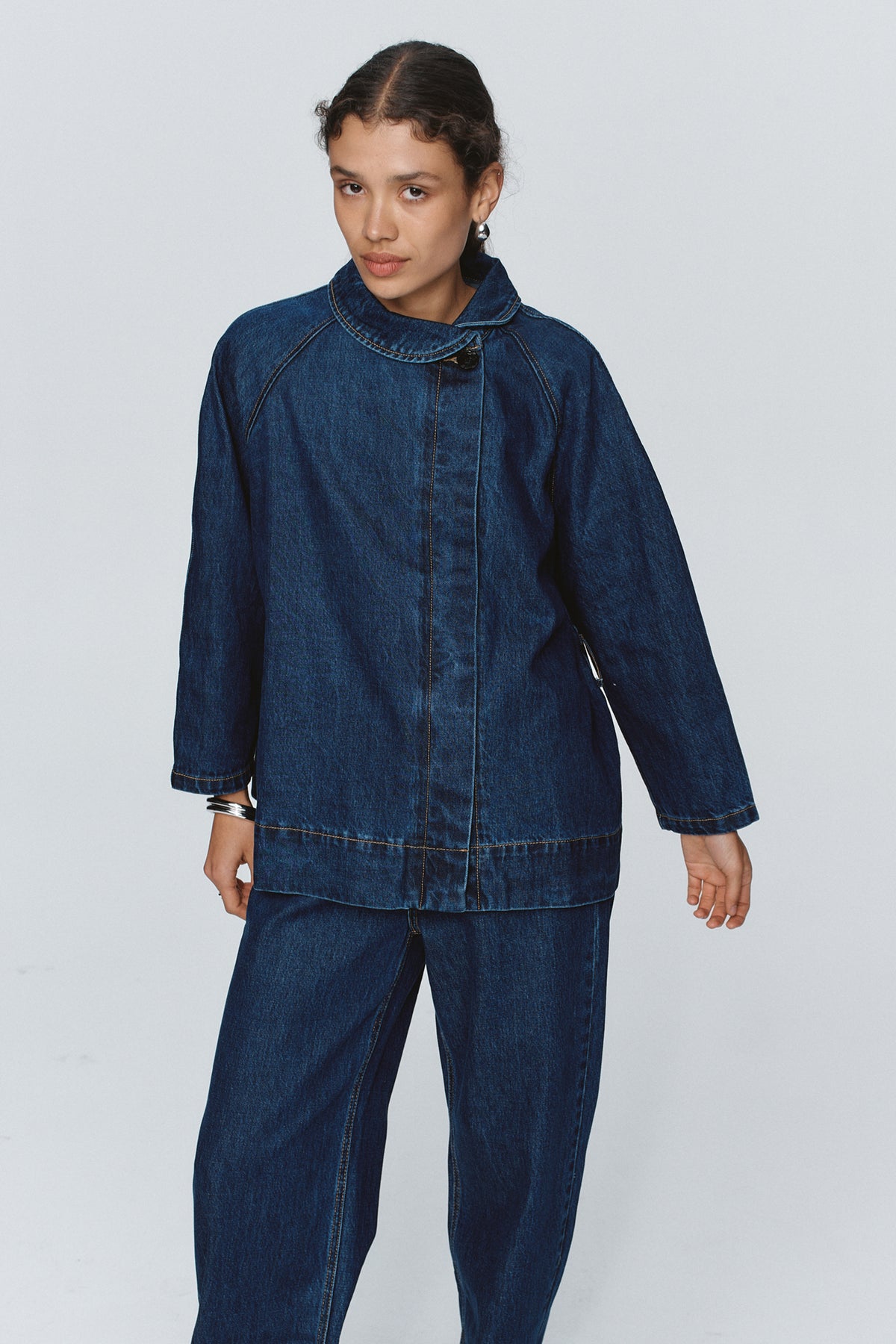 Marle Oda Jacket // Washed Indigo