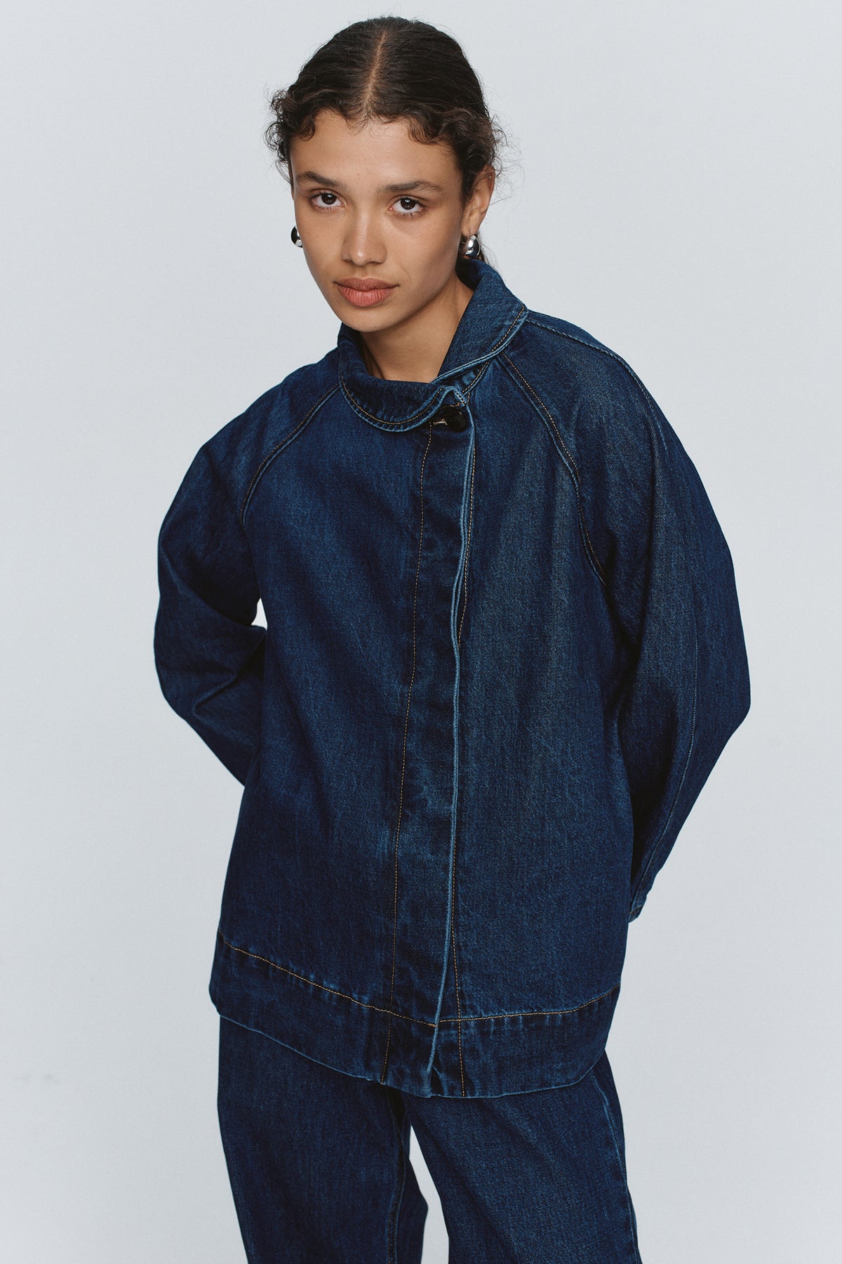 Marle Oda Jacket // Washed Indigo