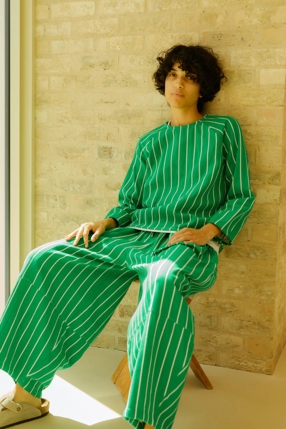 L.F. Markey Oslo Top // Grass Stripe
