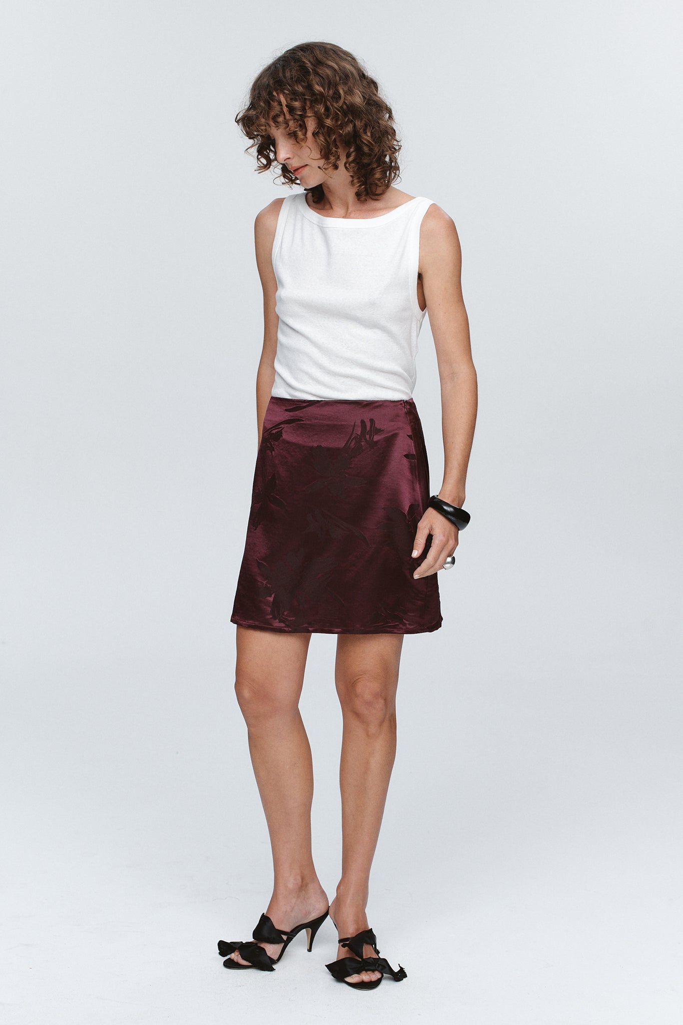 Marle Palmer Skirt // Pomegranate