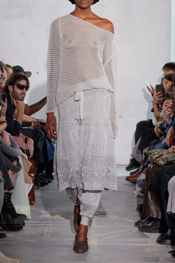 Paloma Wool Volga Skirt // Silver