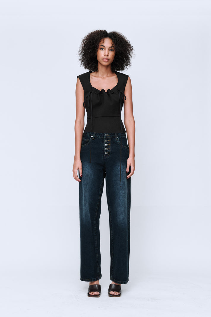Wynn Hamlyn Max Top // Black