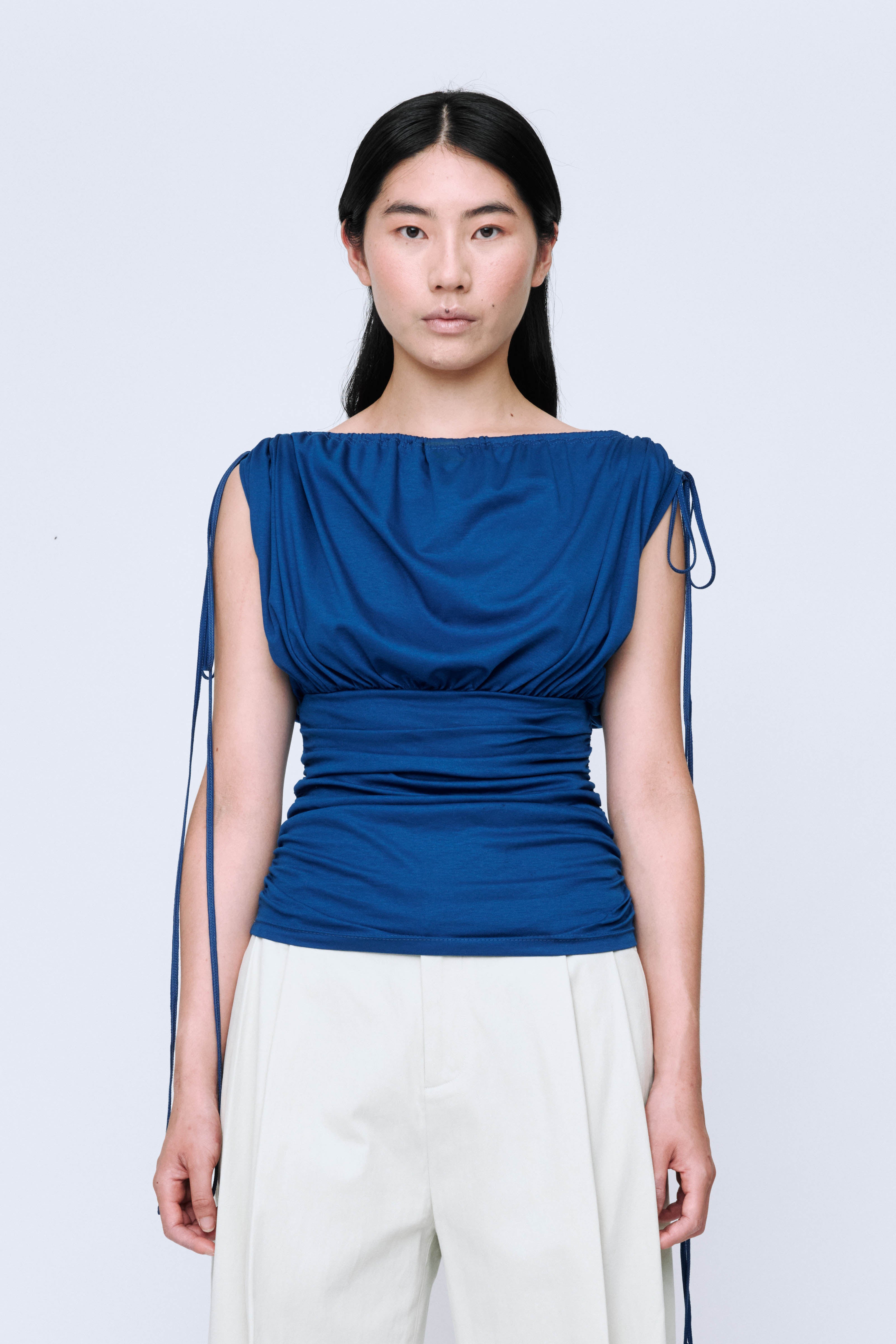 Wynn Hamlyn Matilda Knit Top // Cobalt