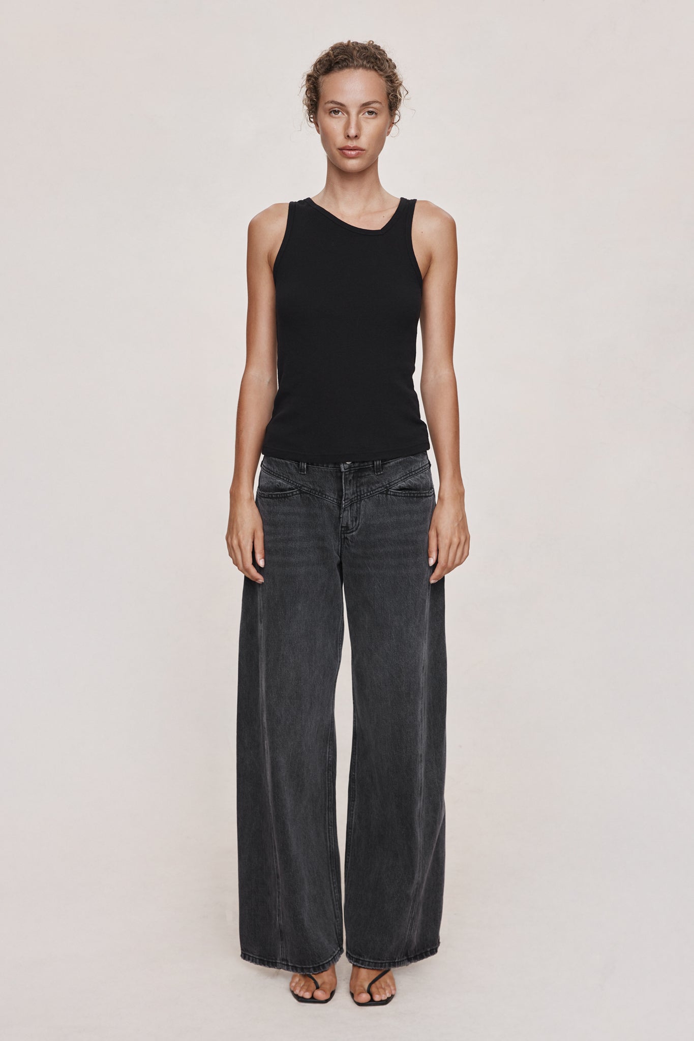 Marle Phoebe Top // Black