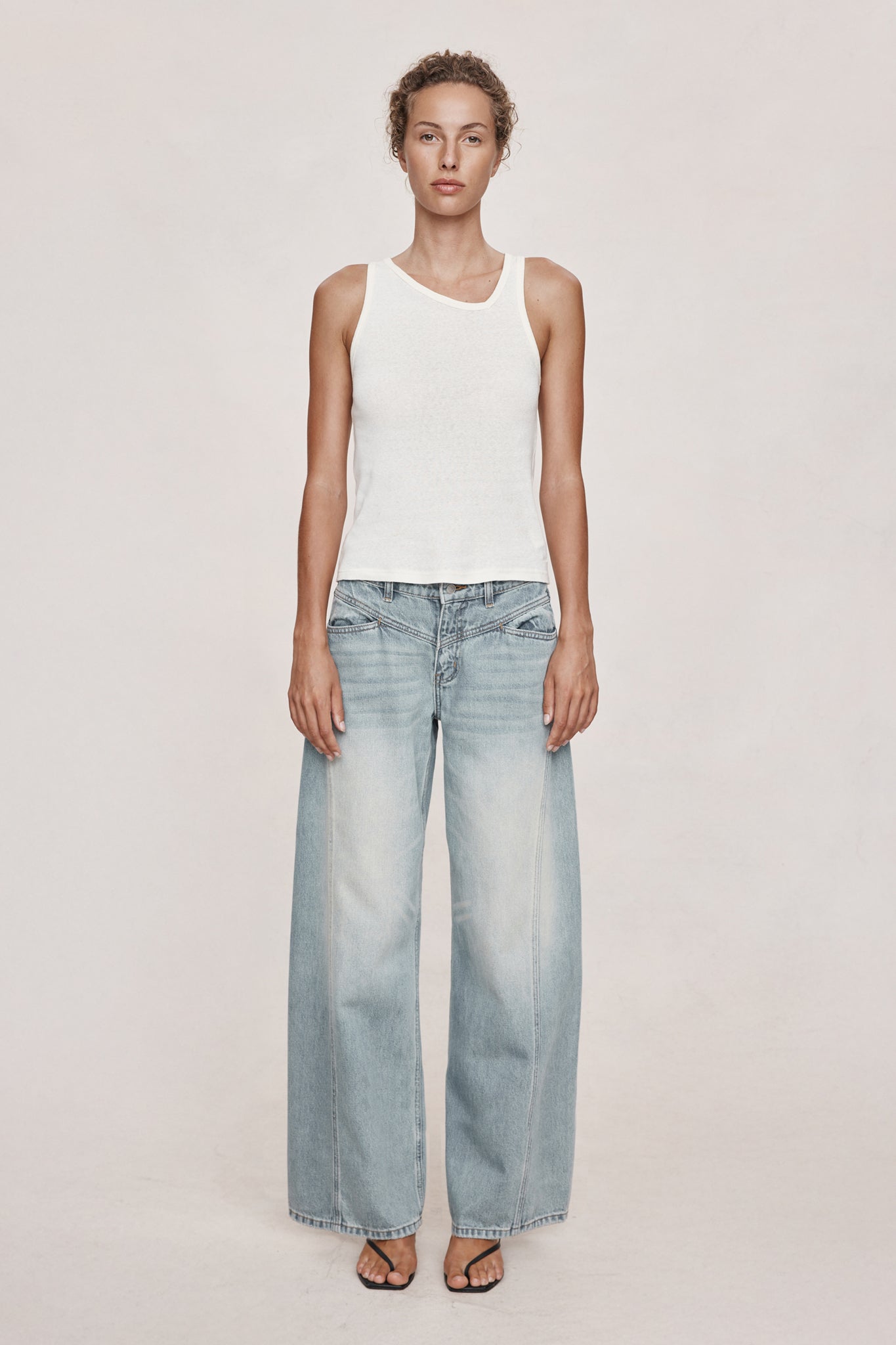 Marle Phoebe Top // Ivory