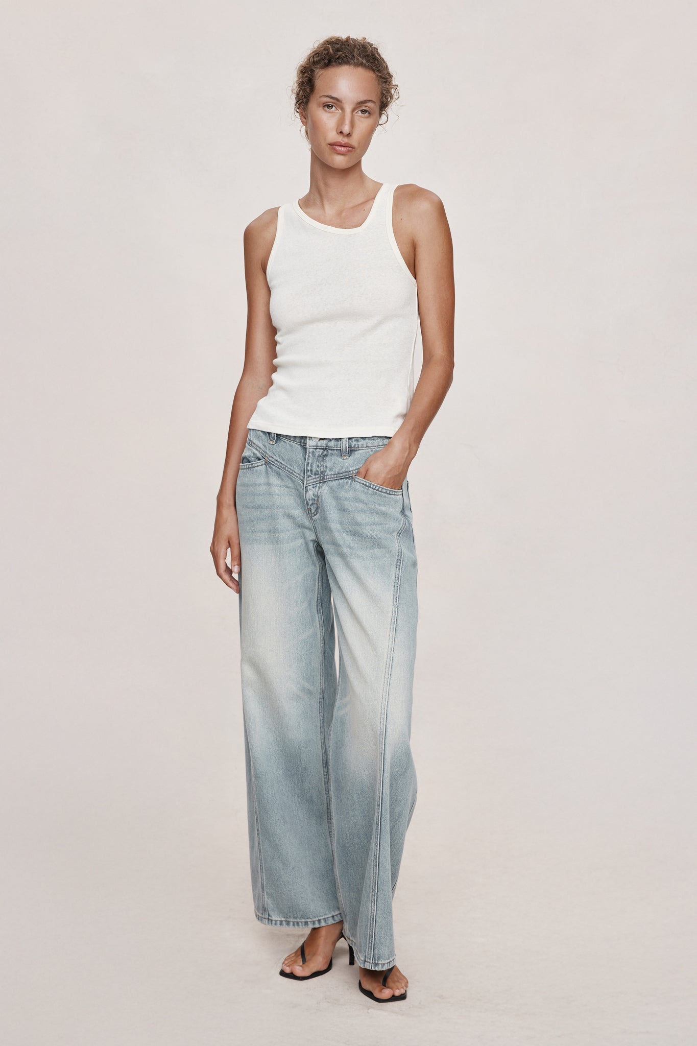 Marle Phoebe Top // Ivory