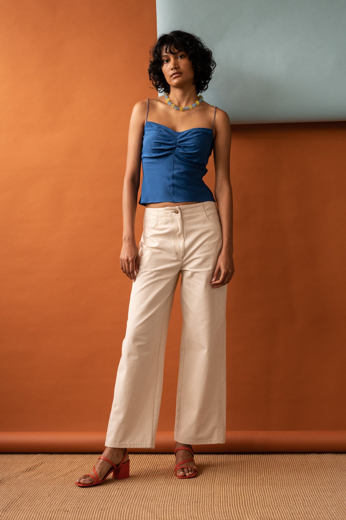 Penny Sage Hilde Cami // Saphire