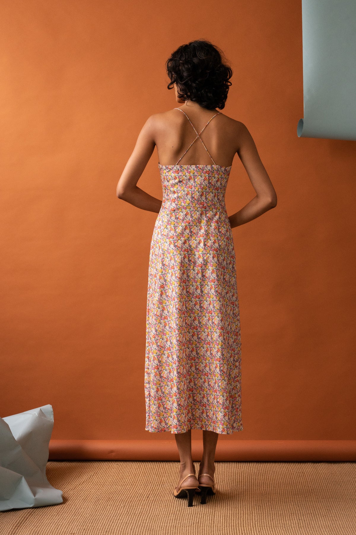 Penny Sage Philomena Dress // Daisy