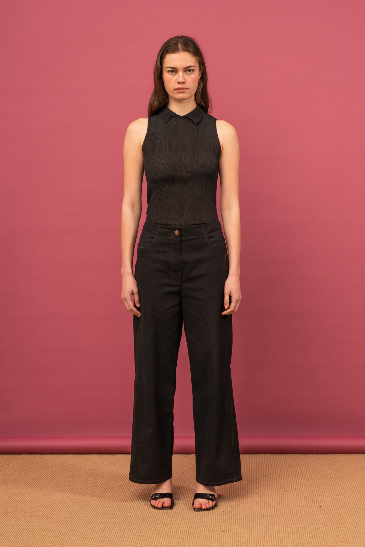 Penny Sage Tom Trouser // Black