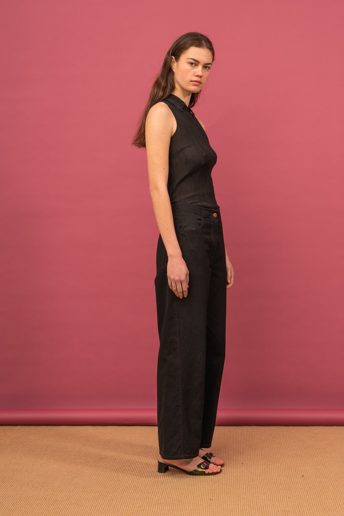 Penny Sage Tom Trouser // Black
