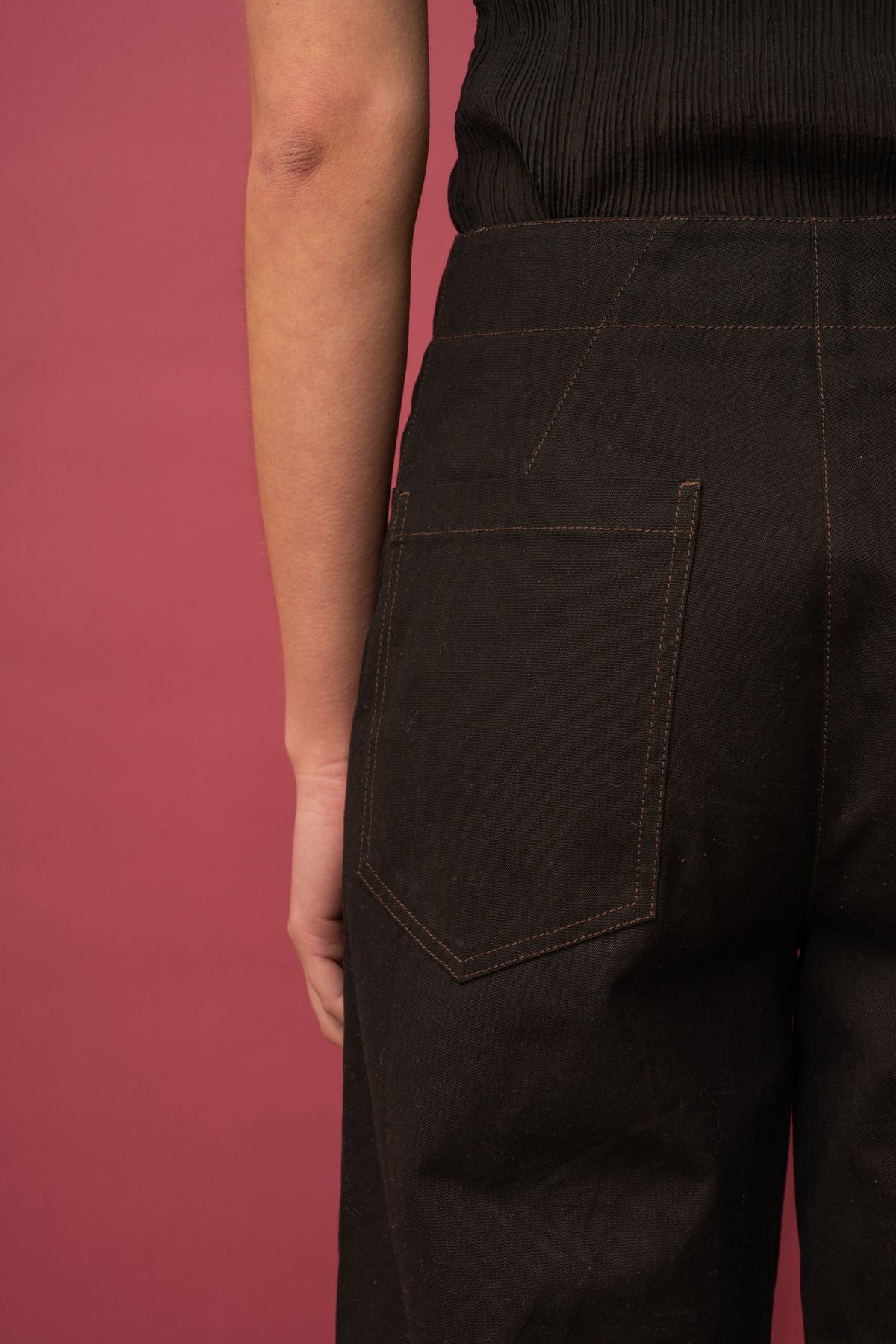 Penny Sage Tom Trouser // Black