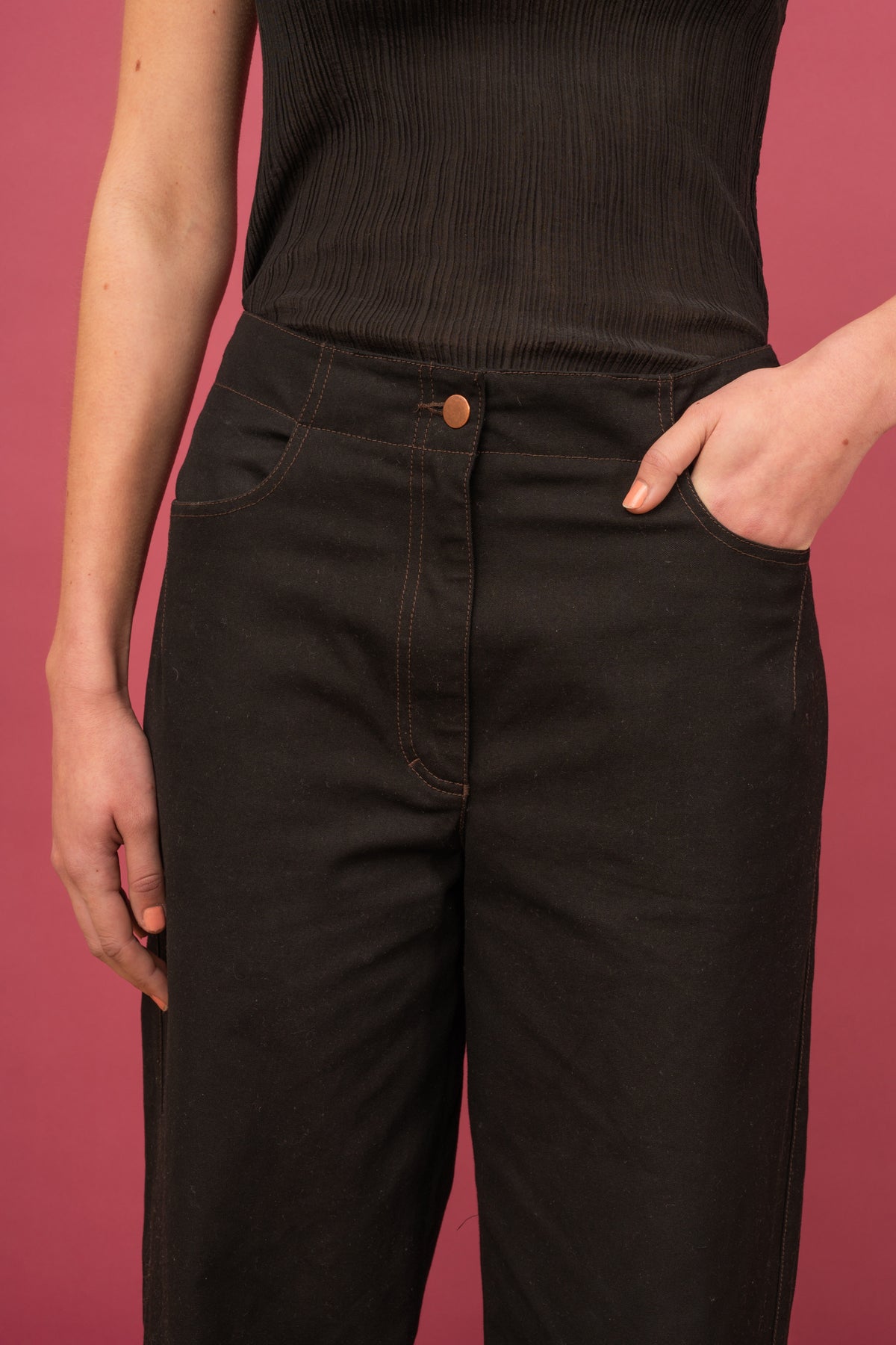 Penny Sage Tom Trouser // Black