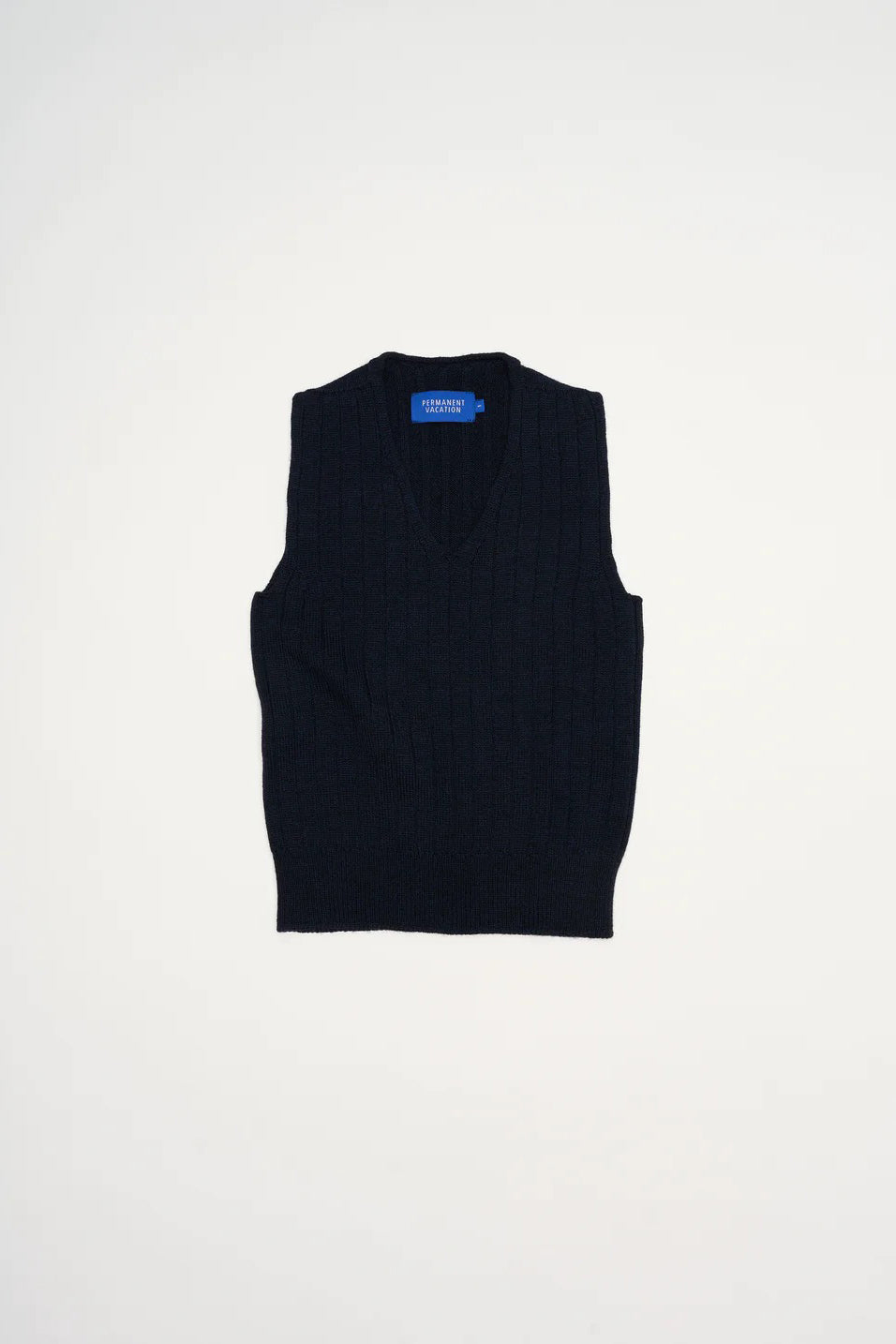 PV Echo Knitted Vest // Ink