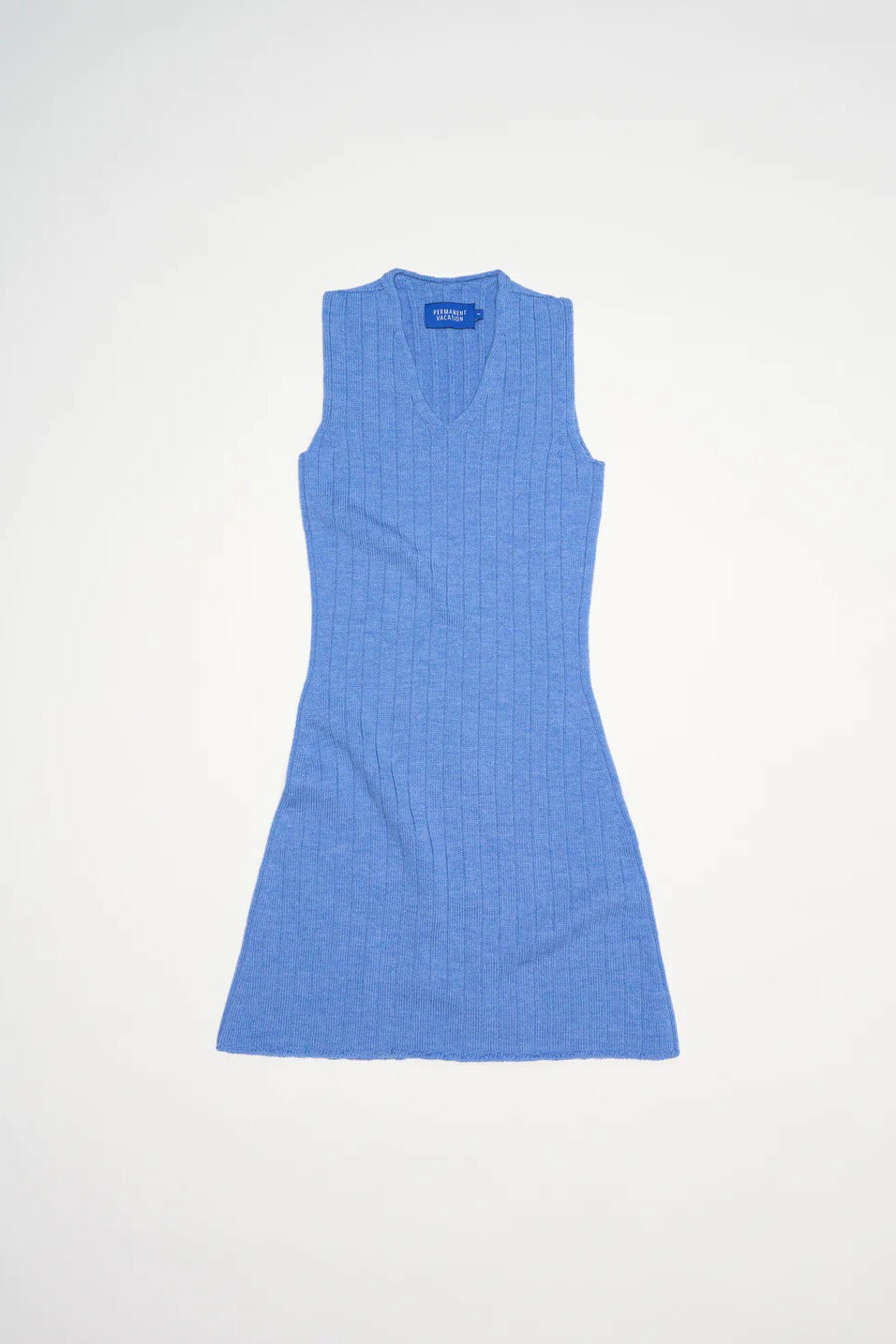 PV Echo Knitted Dress// Pure Blue