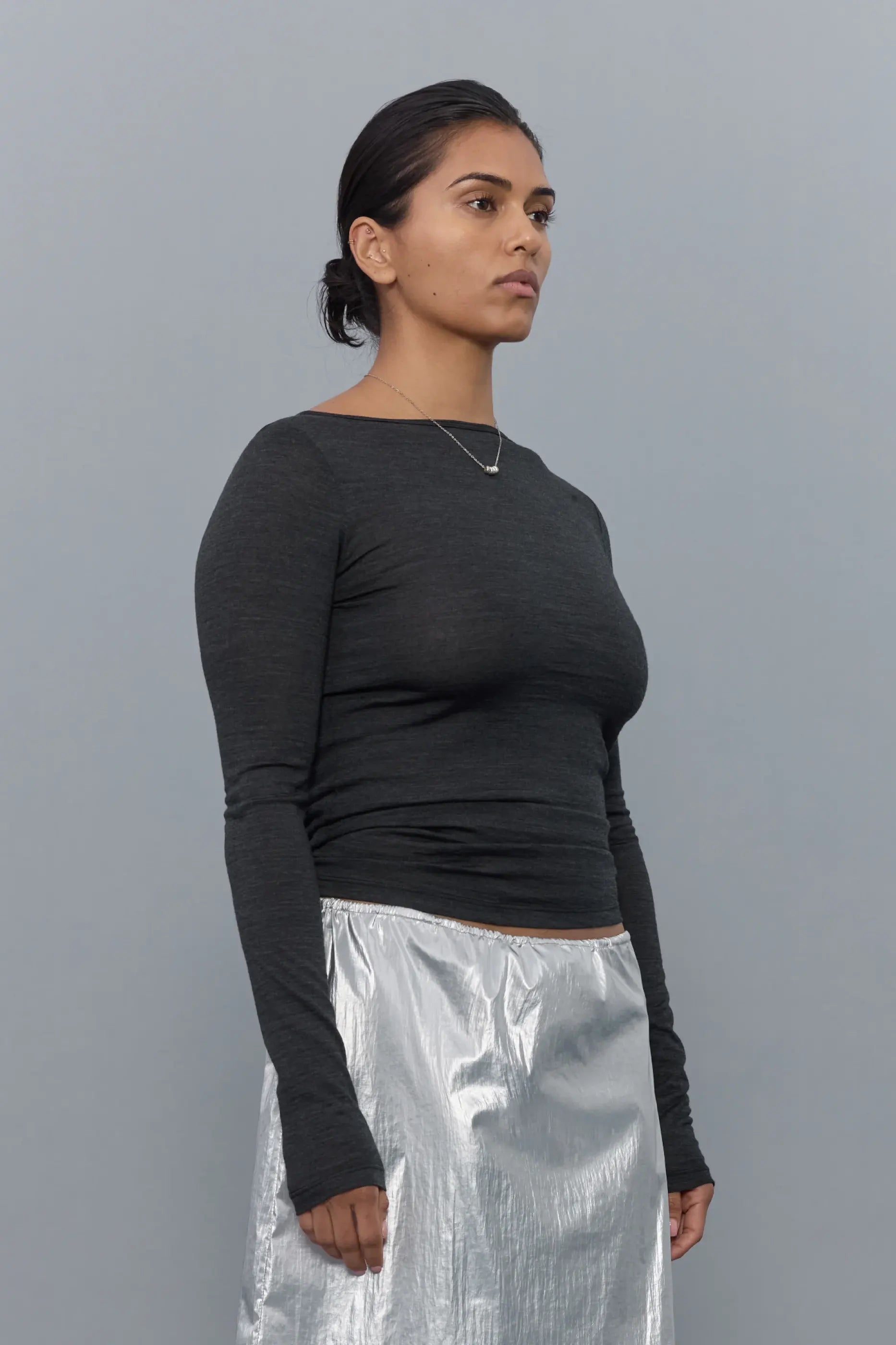 PV Connection Wool Top // Cinder