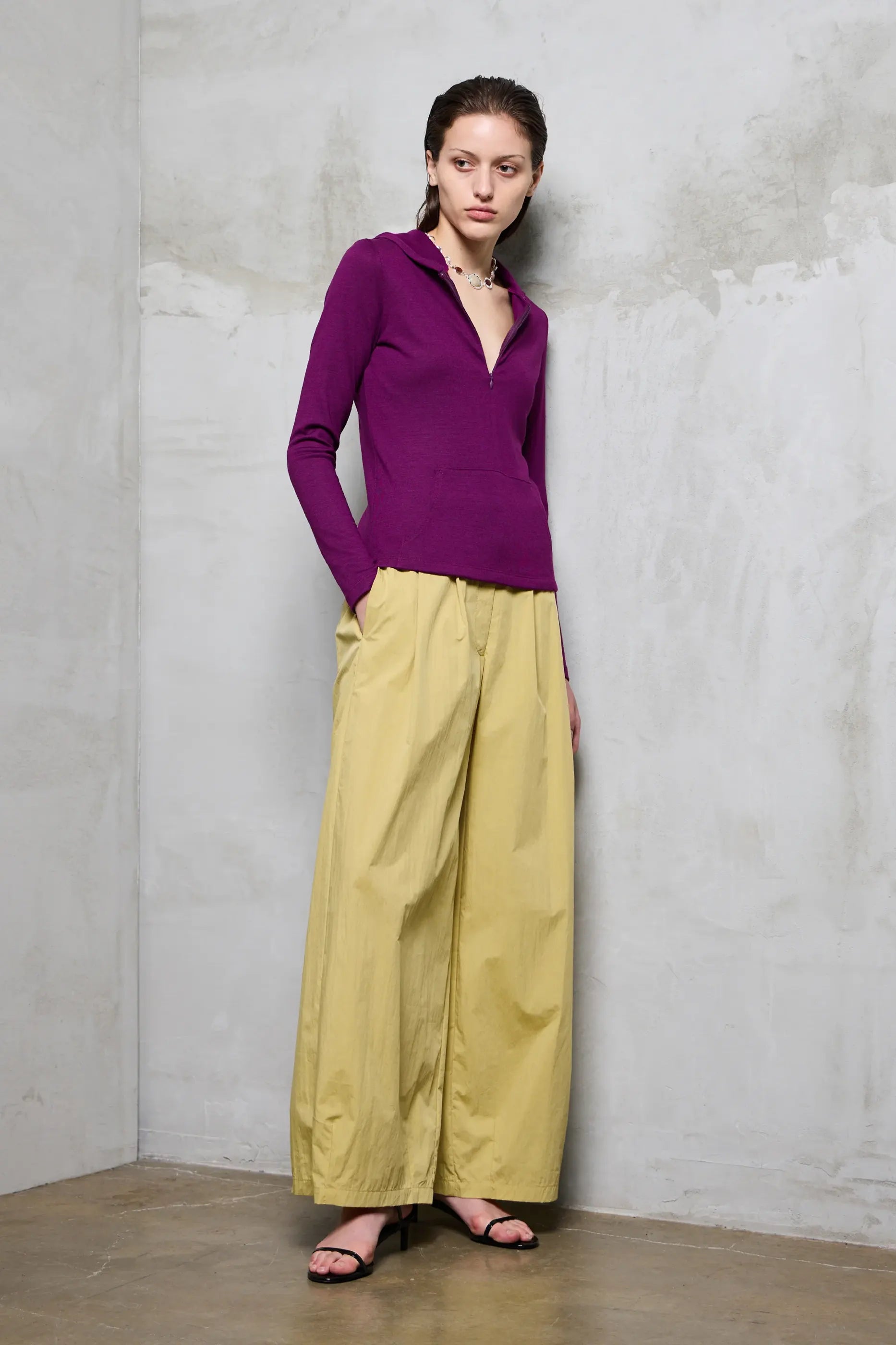 PV Pillar Trouser // Flax